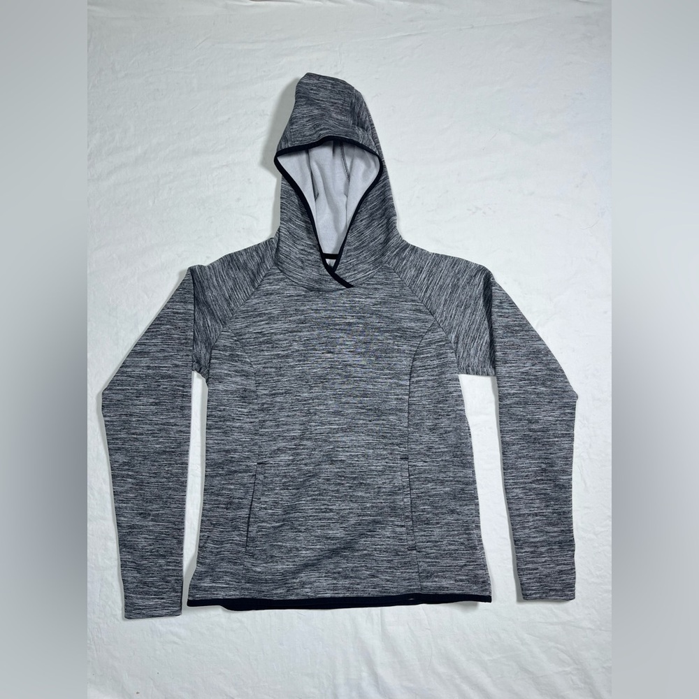 Columbia Fleece Pullover Hoodie Gray Women’s Small
